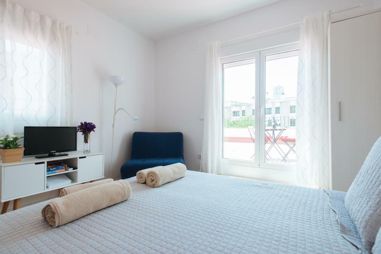 Charming Terrace - Sunny Chill Out Terrace Apartment Seville Ngoại thất bức ảnh