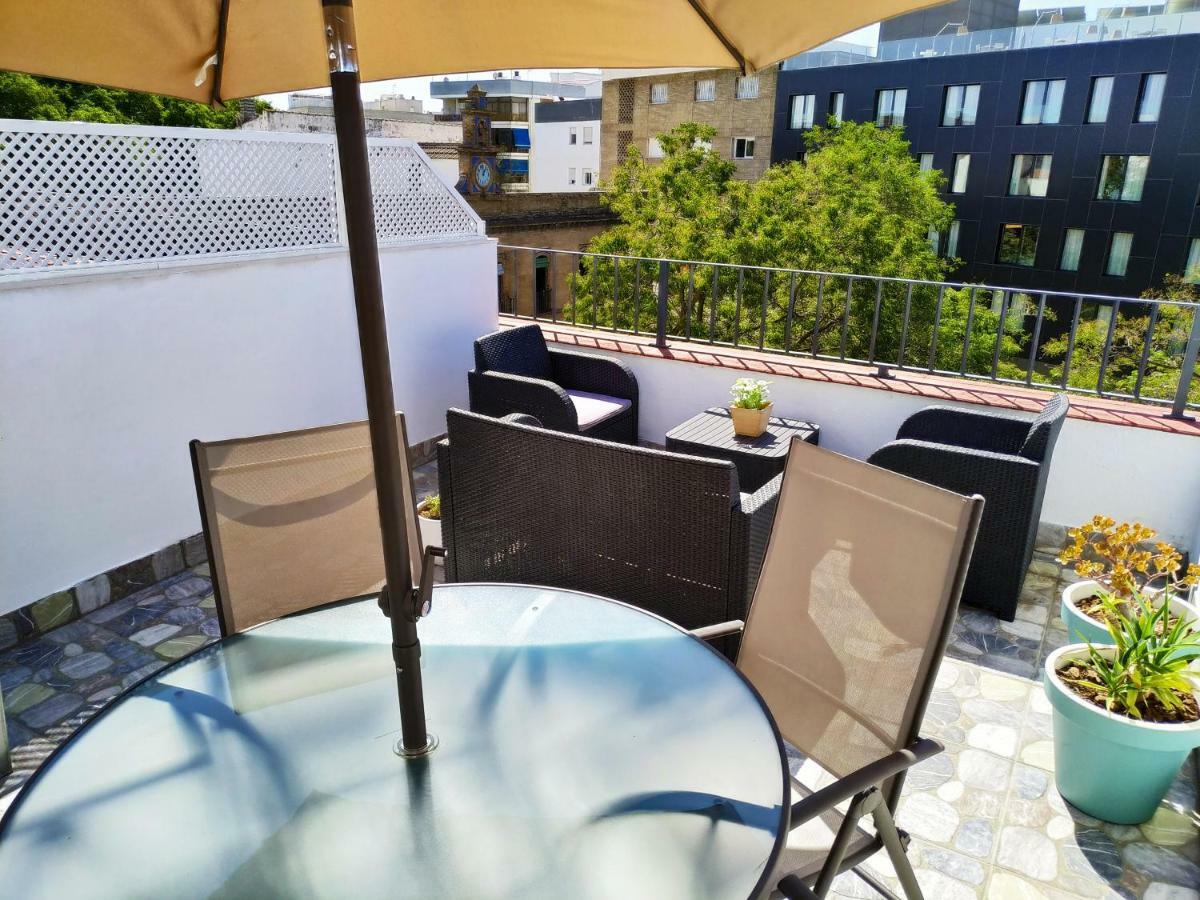 Charming Terrace - Sunny Chill Out Terrace Apartment Seville Ngoại thất bức ảnh