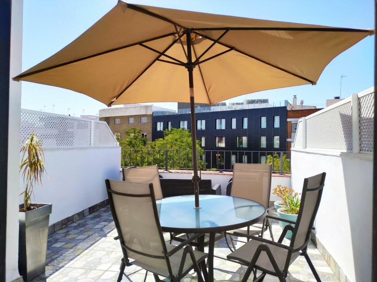 Charming Terrace - Sunny Chill Out Terrace Apartment Seville Ngoại thất bức ảnh