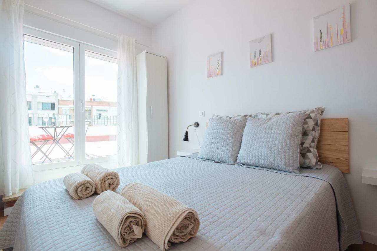 Charming Terrace - Sunny Chill Out Terrace Apartment Seville Ngoại thất bức ảnh